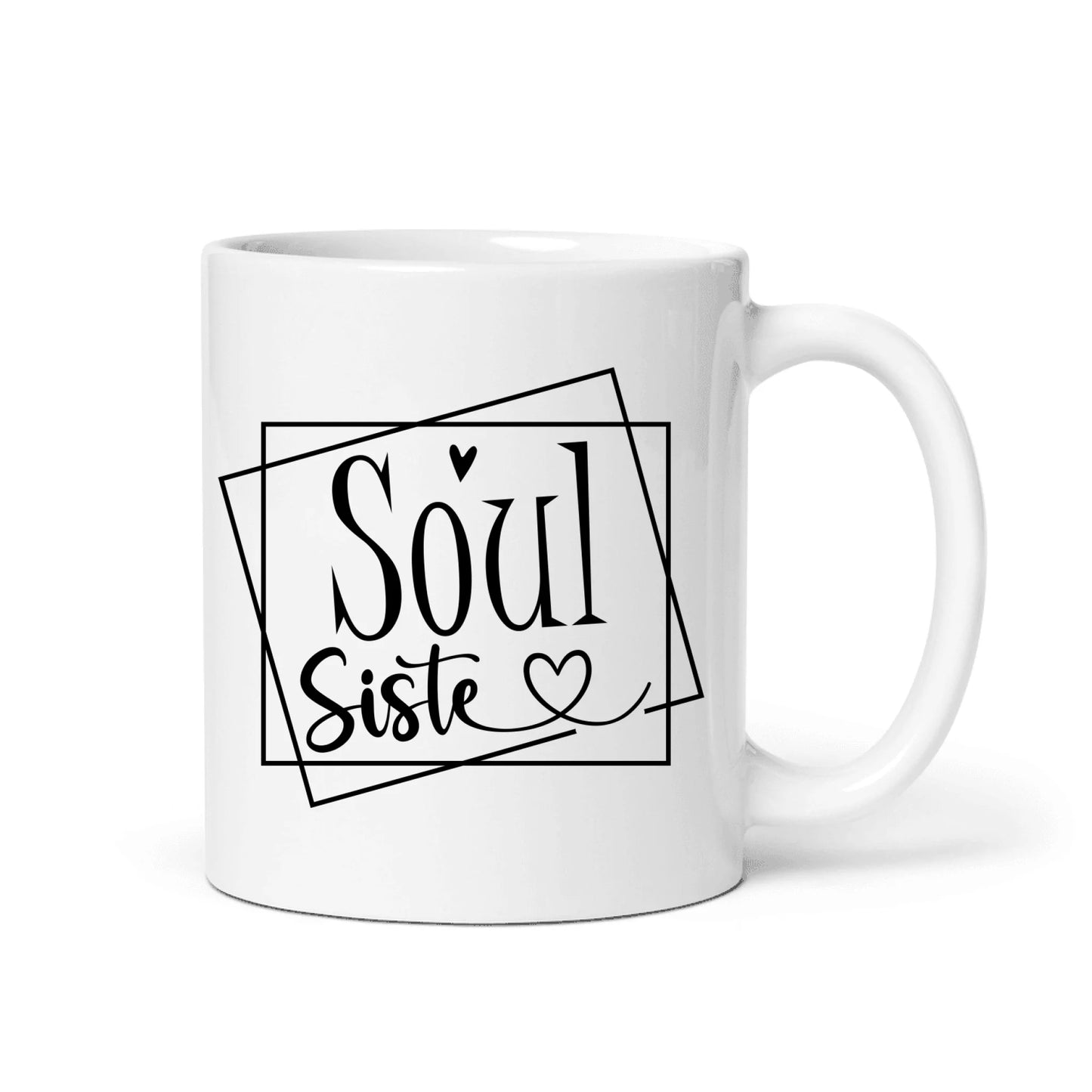 Personalized Ceramic Mug with Unique Artwork – Perfect Gift for Sisters & Coworkers, Dishwasher Safe
