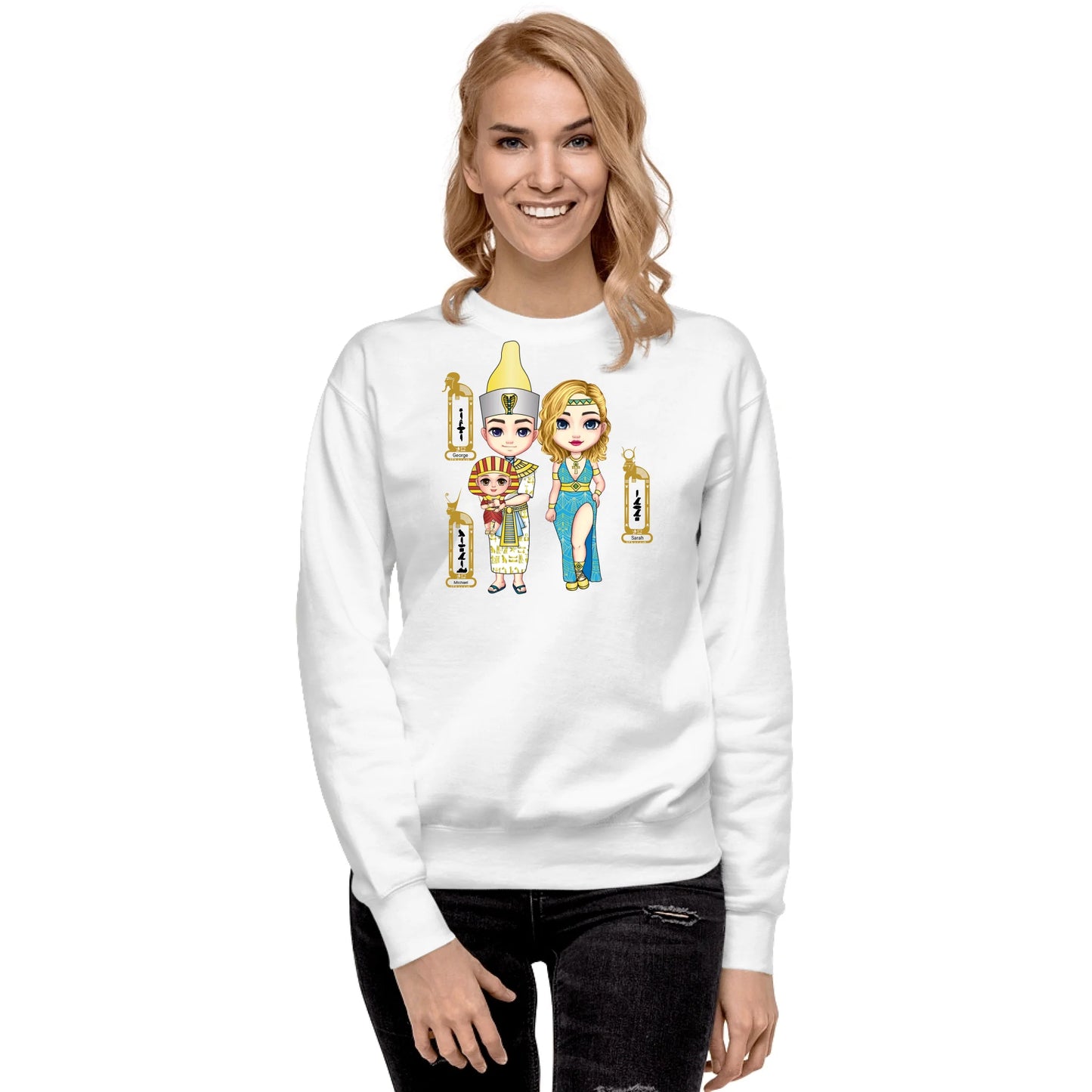Personalized & Customized Unisex Premium Sweatshirt Gifts - Unique Gifts for family