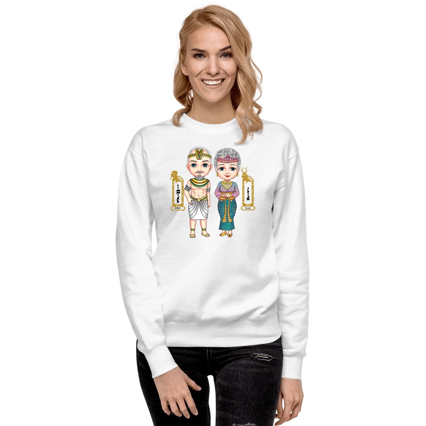 Personalized & Customized Unisex Premium Sweatshirt Gifts - Unique Gifts For Couple