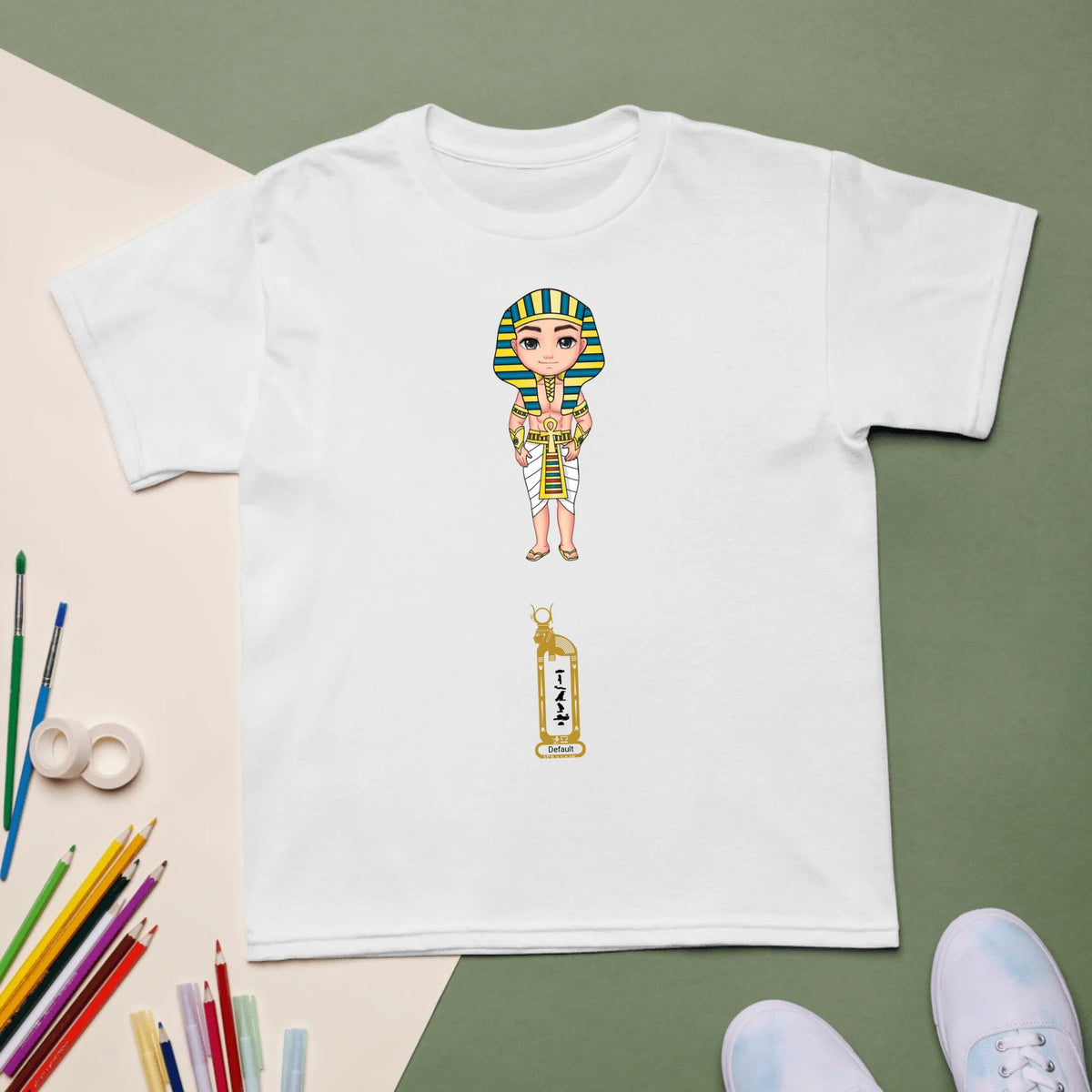Youth Sports Tee | Personalized Egyptian Sibling & Friends