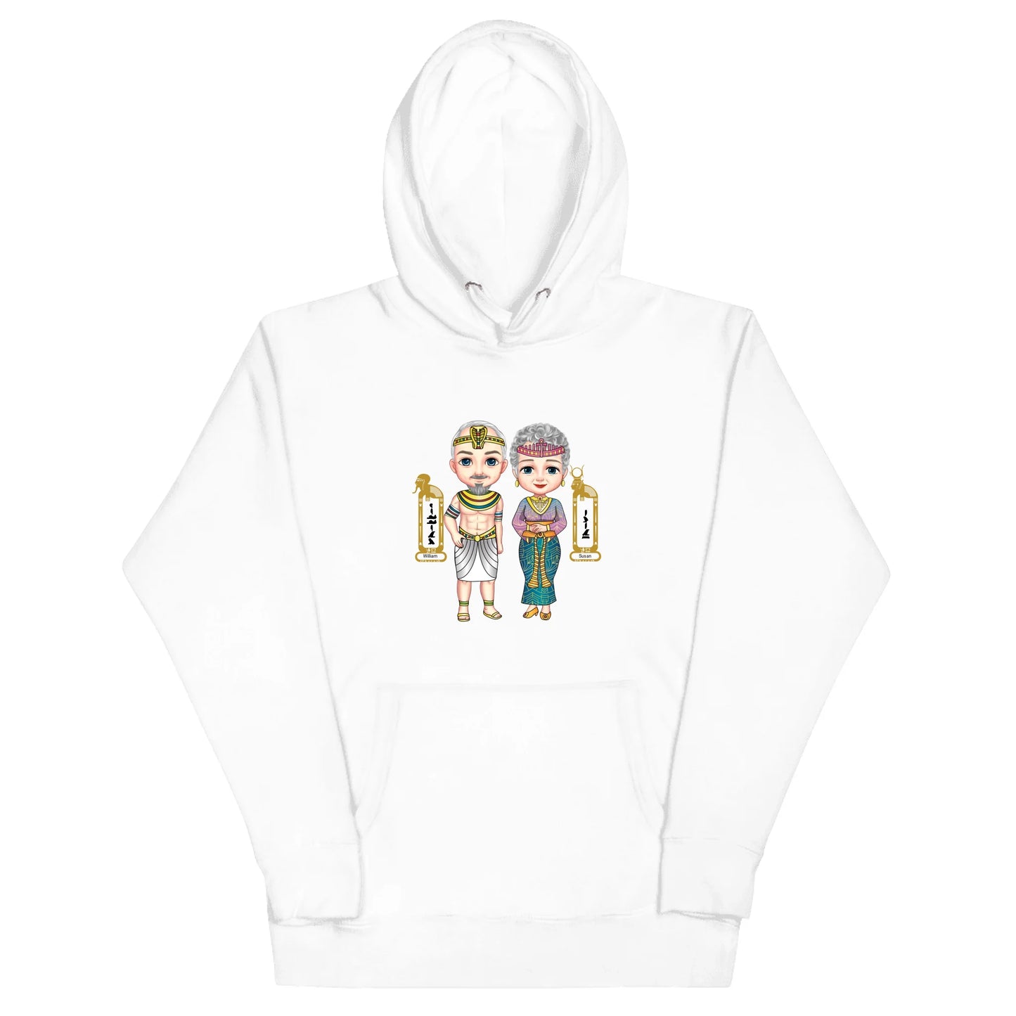 Personalized & Customized Unisex Premium Hoodie Gifts - Unique Gifts For Couple & Grandparents