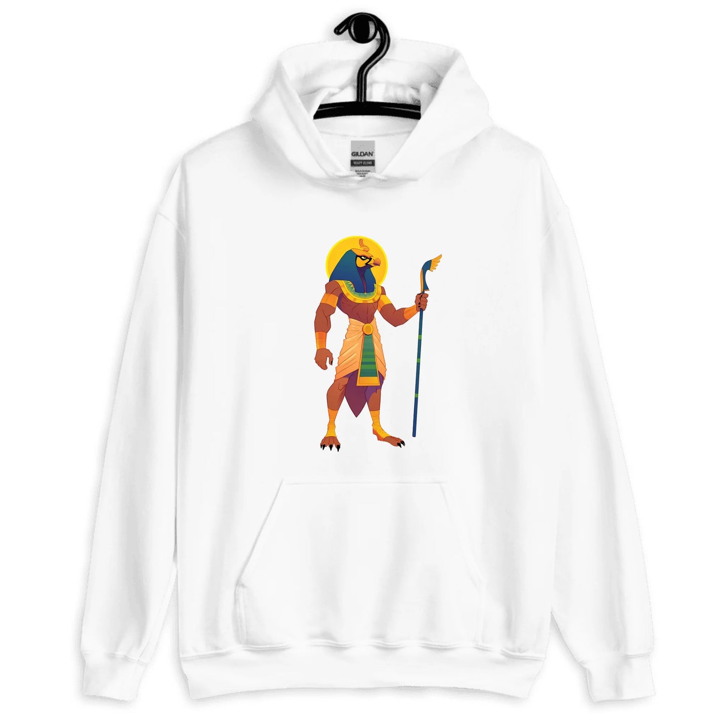 Custom Egyptian Mythology God Art Unisex Hoodie