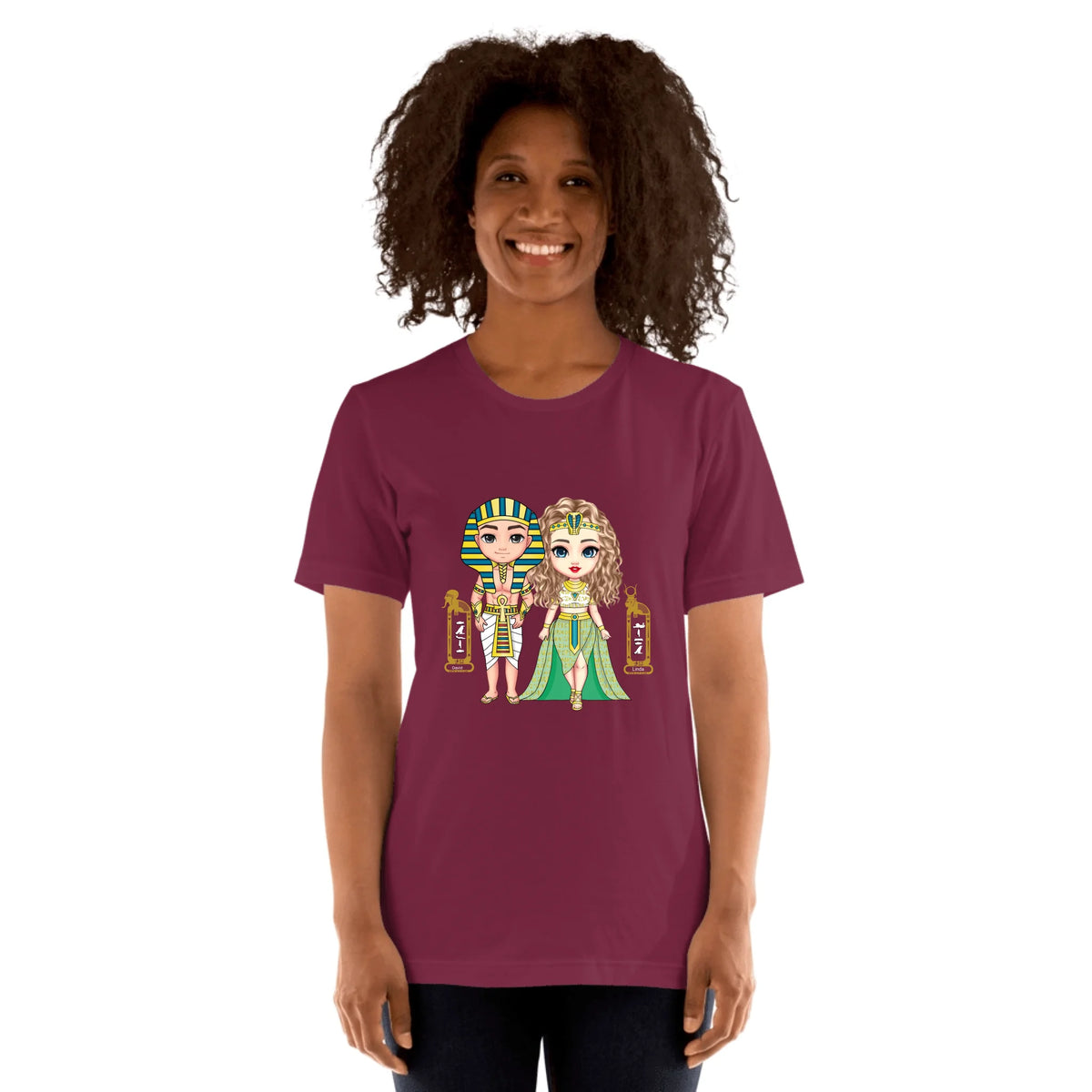 Personalized Couple’s Unisex T-Shirt