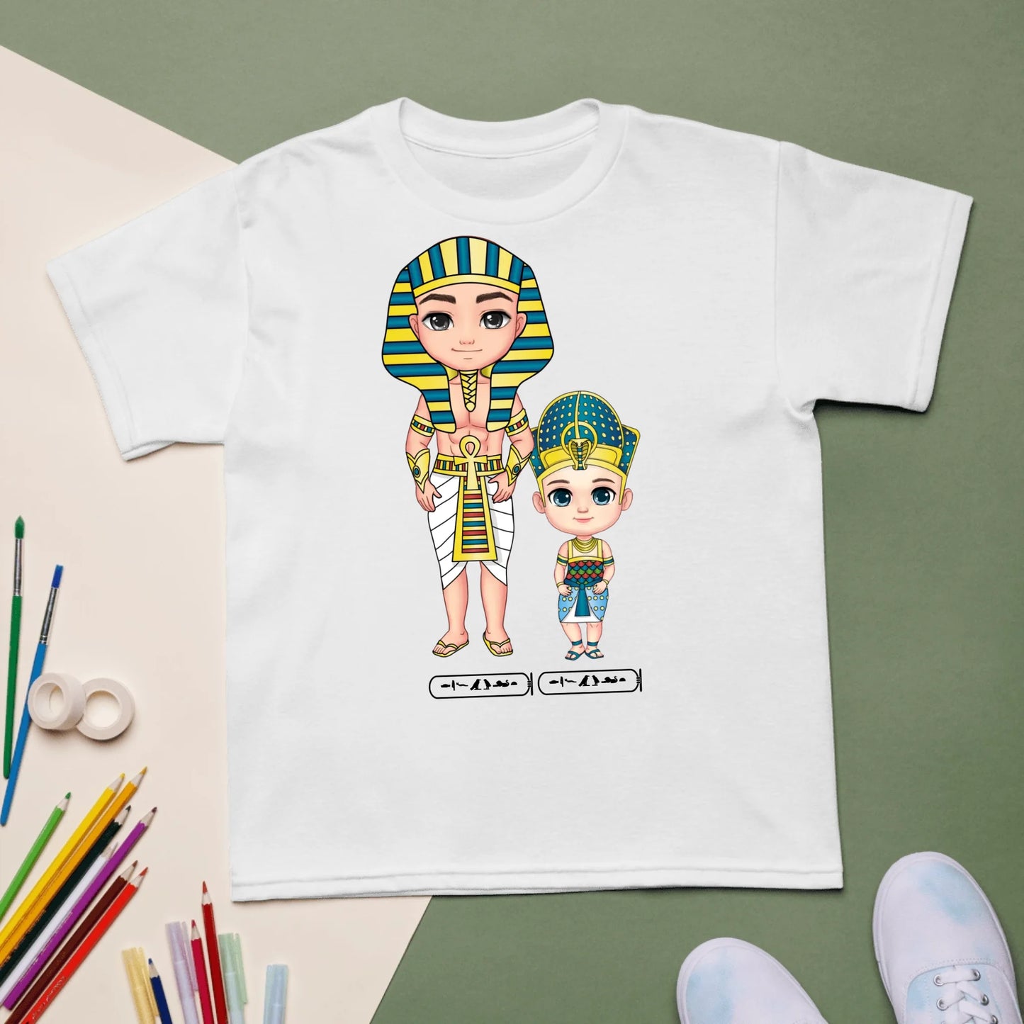 Youth Sports Tee | Personalized Father & Kids