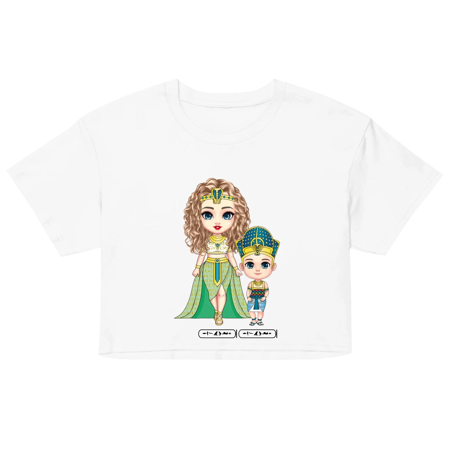Crop Top | Personalized Queen Mother & Kin Egyptian Edition