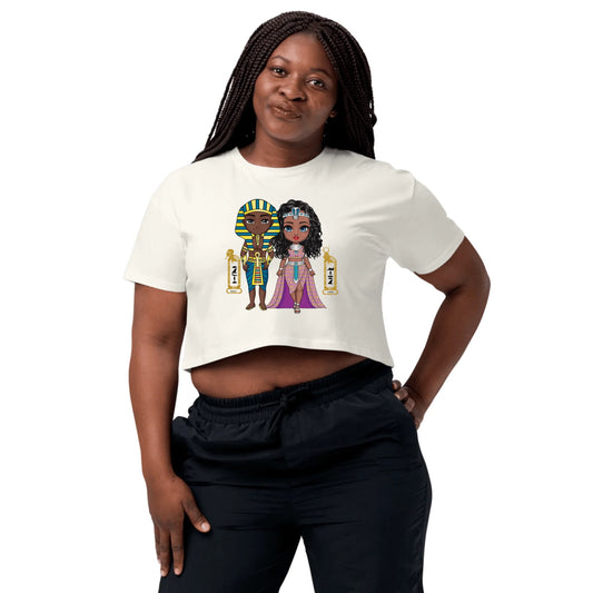 Personalized Couple's Crop Top | Custom Summer Gift