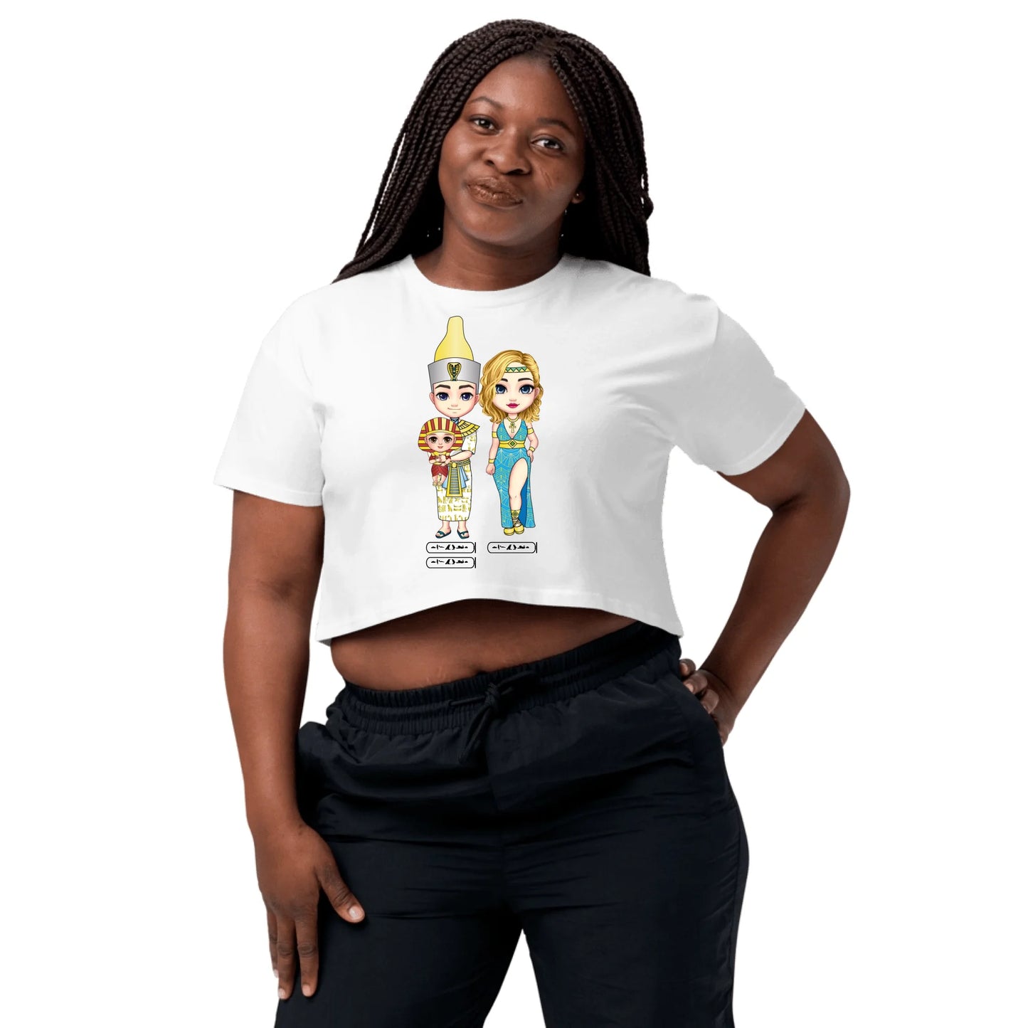 Crop Top | Sacred Protection Ancient Egyptian Baby Celebration