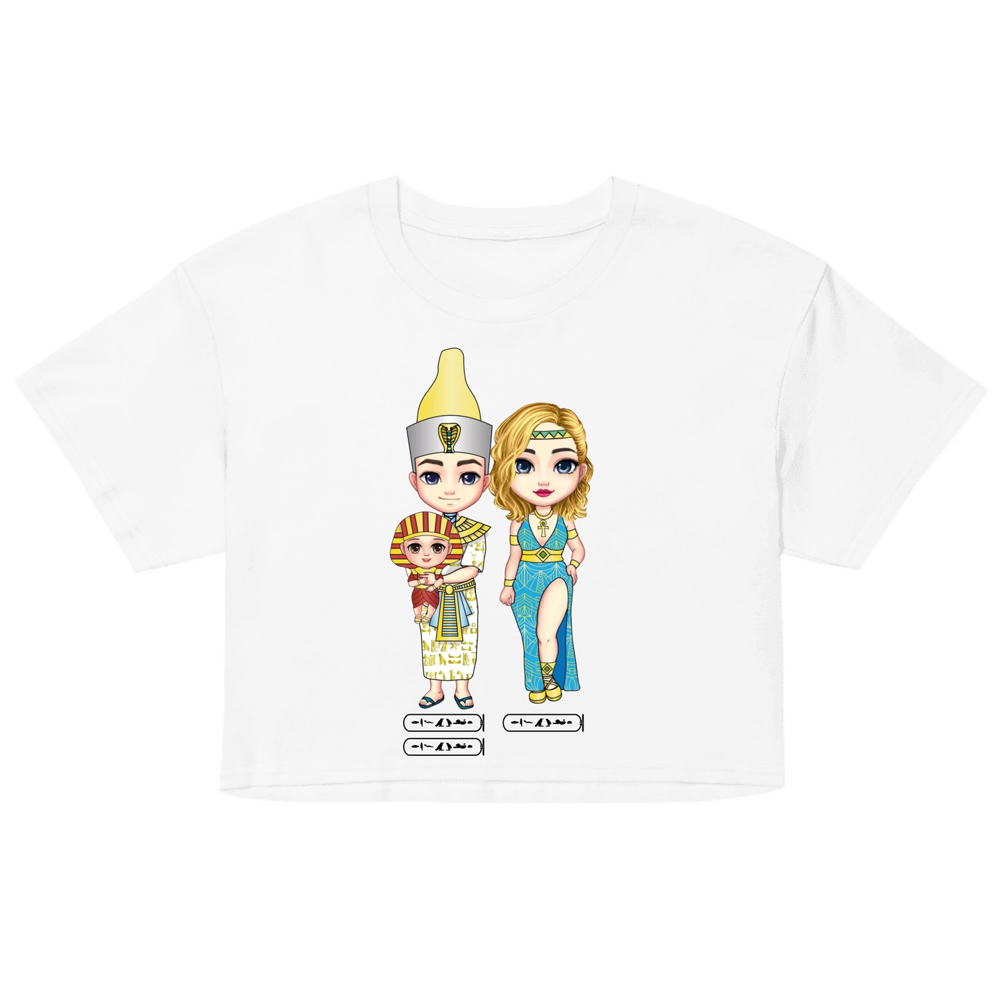 Crop Top | Sacred Protection Ancient Egyptian Baby Celebration