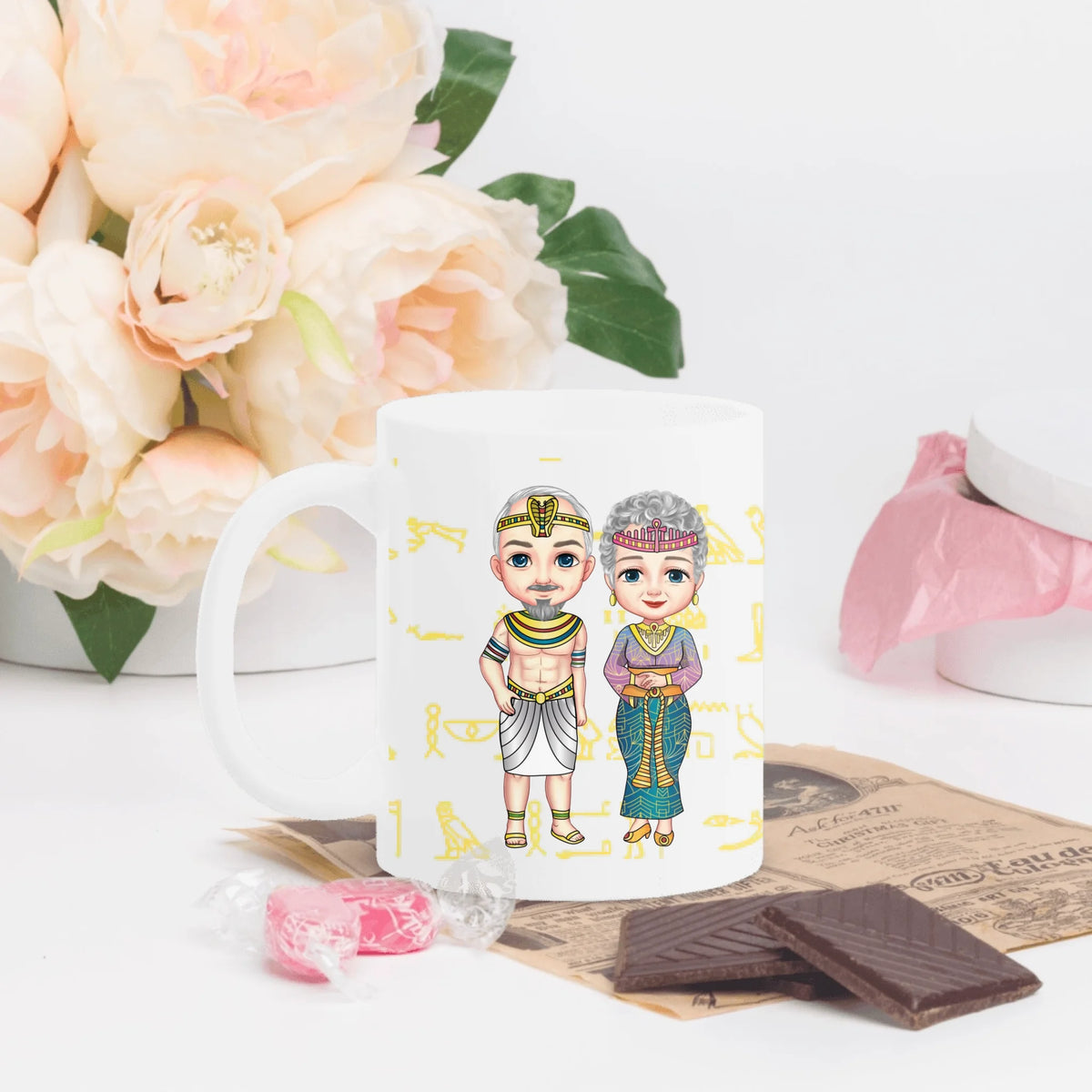 Personalized Grandparents Mug | Custom Name Coffee Mug Gift