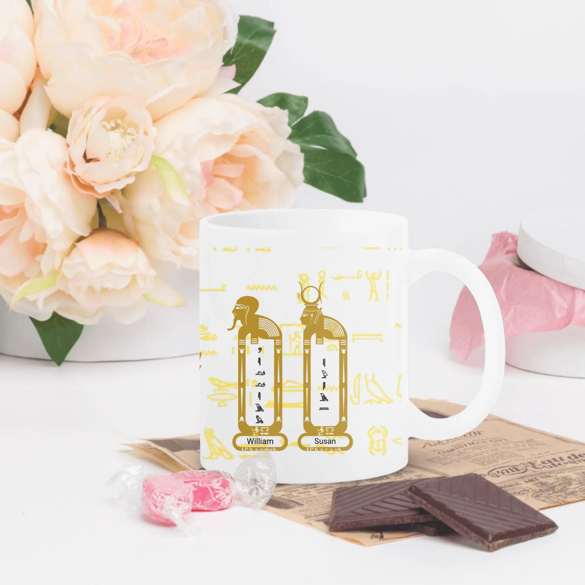 Personalized Grandparents Mug | Custom Name Coffee Mug Gift