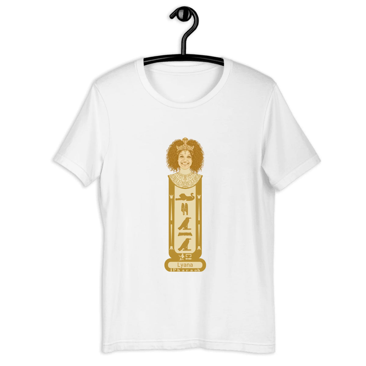 Personalized Photo & Name Cartouche T-Shirt | Custom Unisex T-shirt