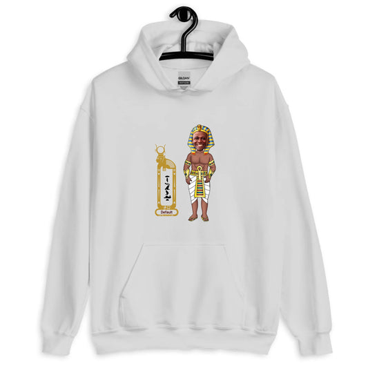 Custom Chibi Face & Name Unisex Hoodie | Personalized Anime Pullover