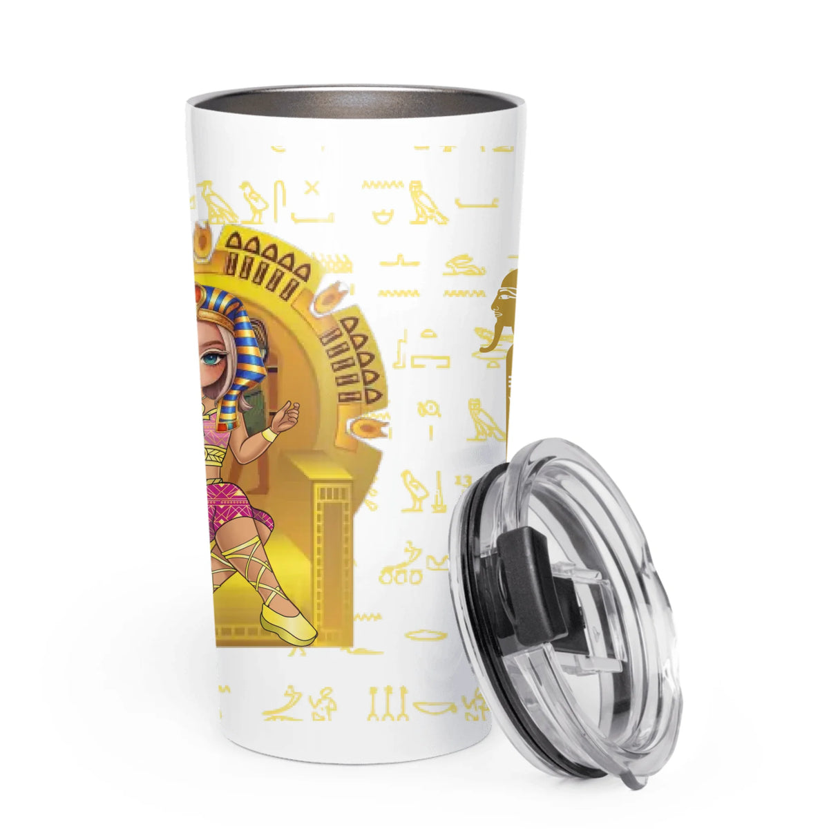 Personalized Best Friend Tumbler | Custom Name & Upload your Face Travel Mug Gift