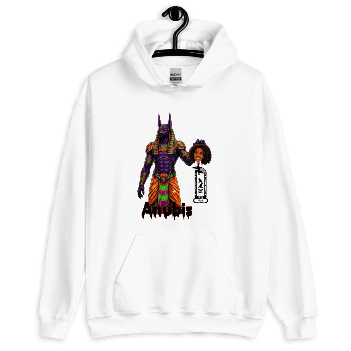 Custom Scary Halloween Costume Hoodie | Personalized Photo & Name Spooky Hoodie | Unisex Hoodie