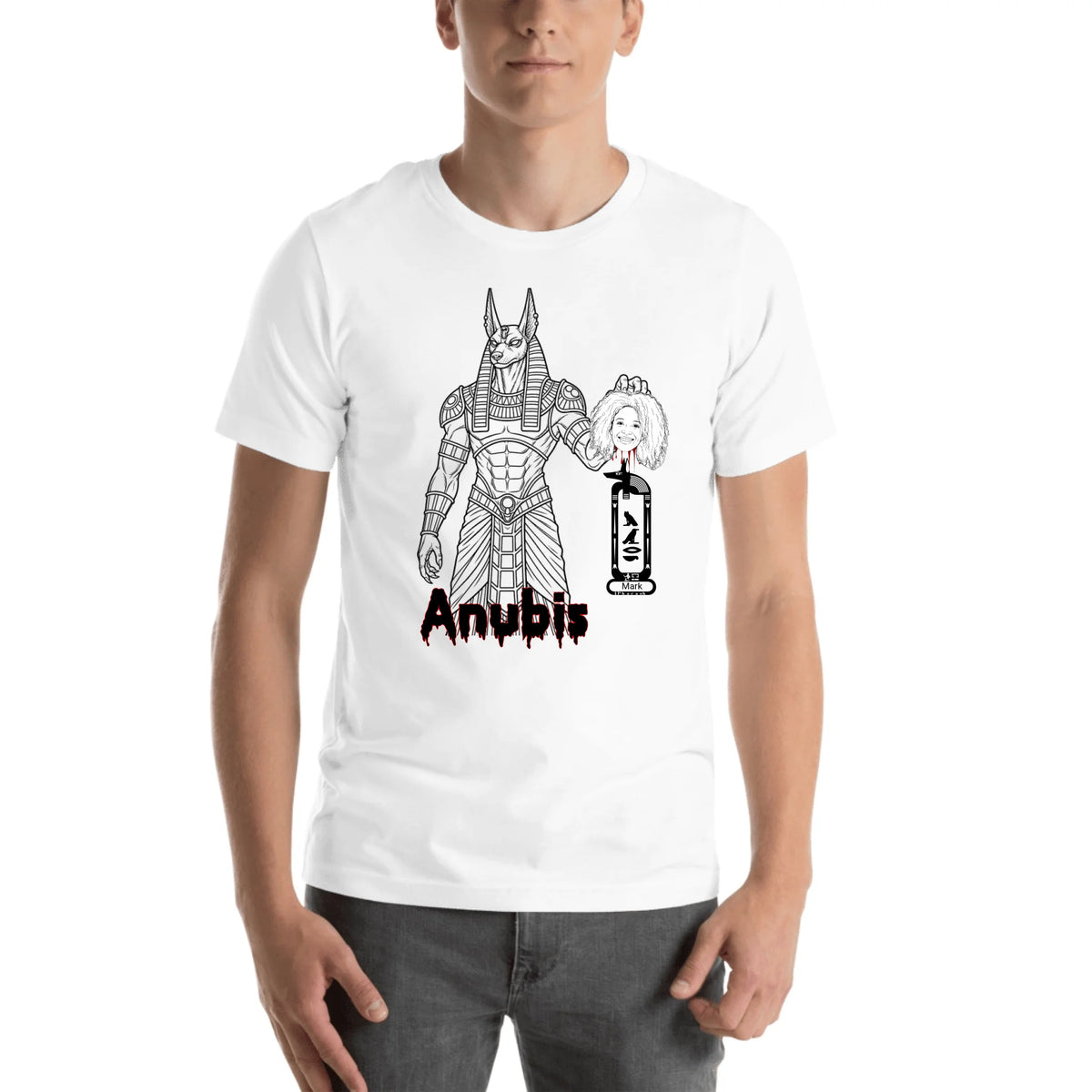 Personalized Spooky Halloween Photo Shirt | Custom Name Horror Tee | Unisex T-Shirt
