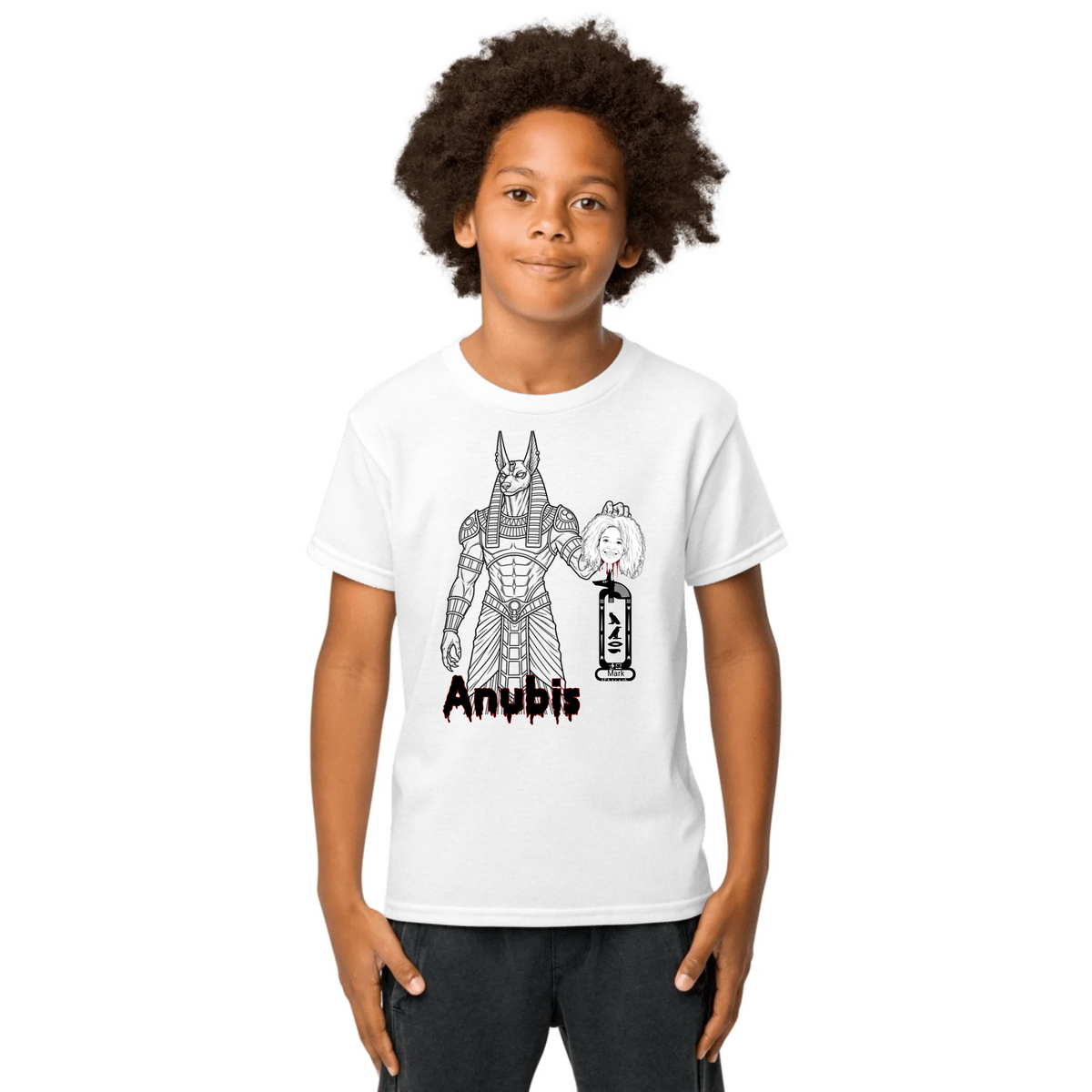 Personalized Spooky Halloween Photo Shirt | Custom Name Horror Tee | Youth Sports Tee