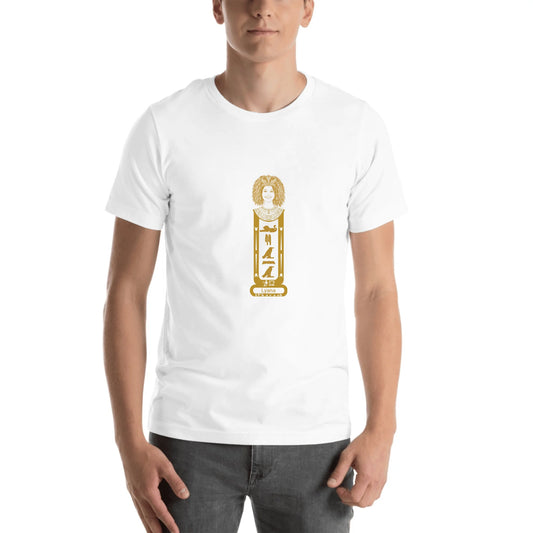 Personalized Cartouche Name Shirt | Custom Photo Portrait Tee | Unisex T-Shirt