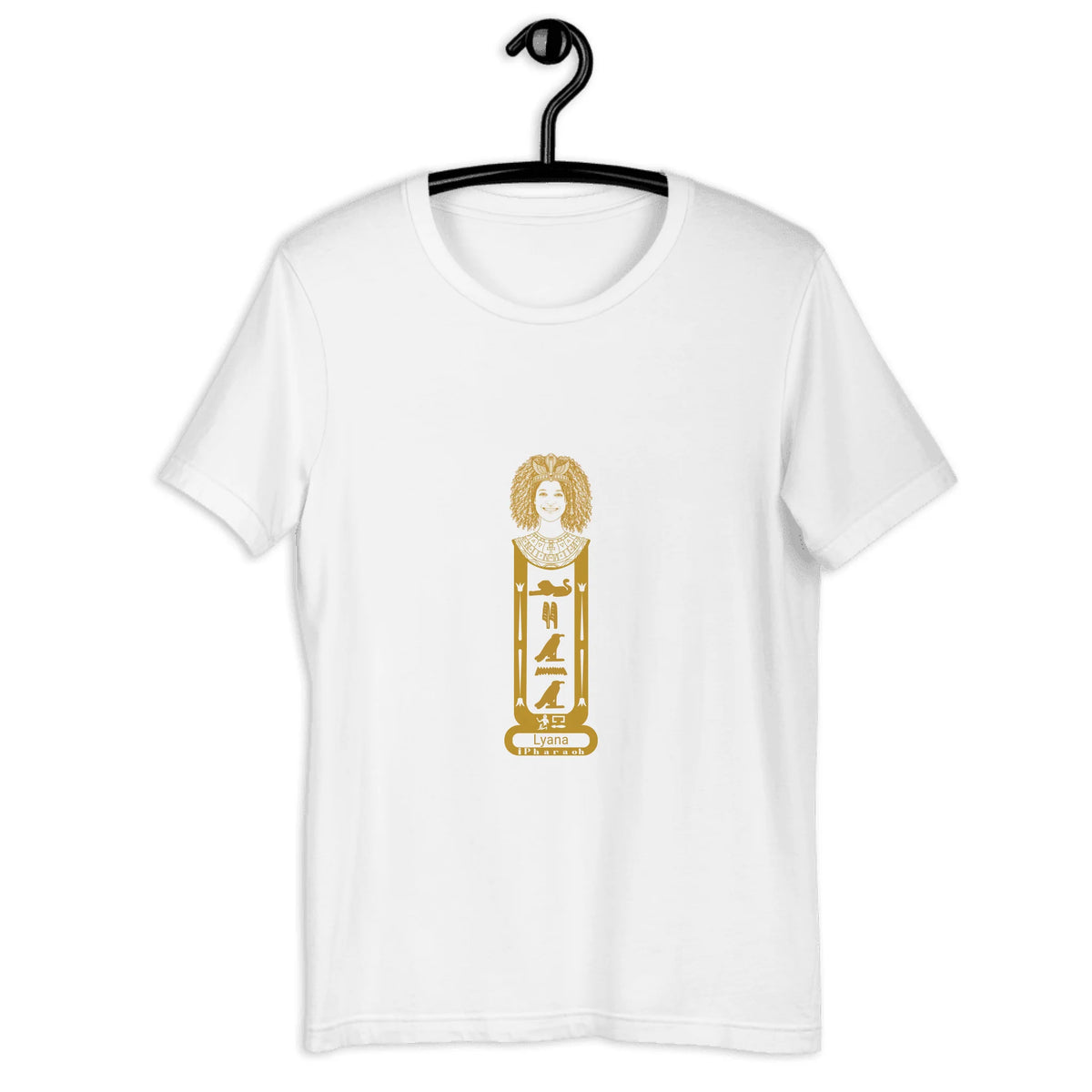 Personalized Cartouche Name Shirt | Custom Photo Portrait Tee | Unisex T-Shirt