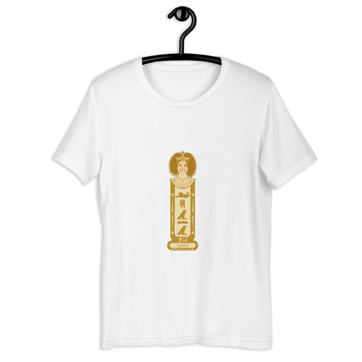 Personalized Photo Portrait Shirt | Custom Name Cartouche Design | Unisex T-Shirt