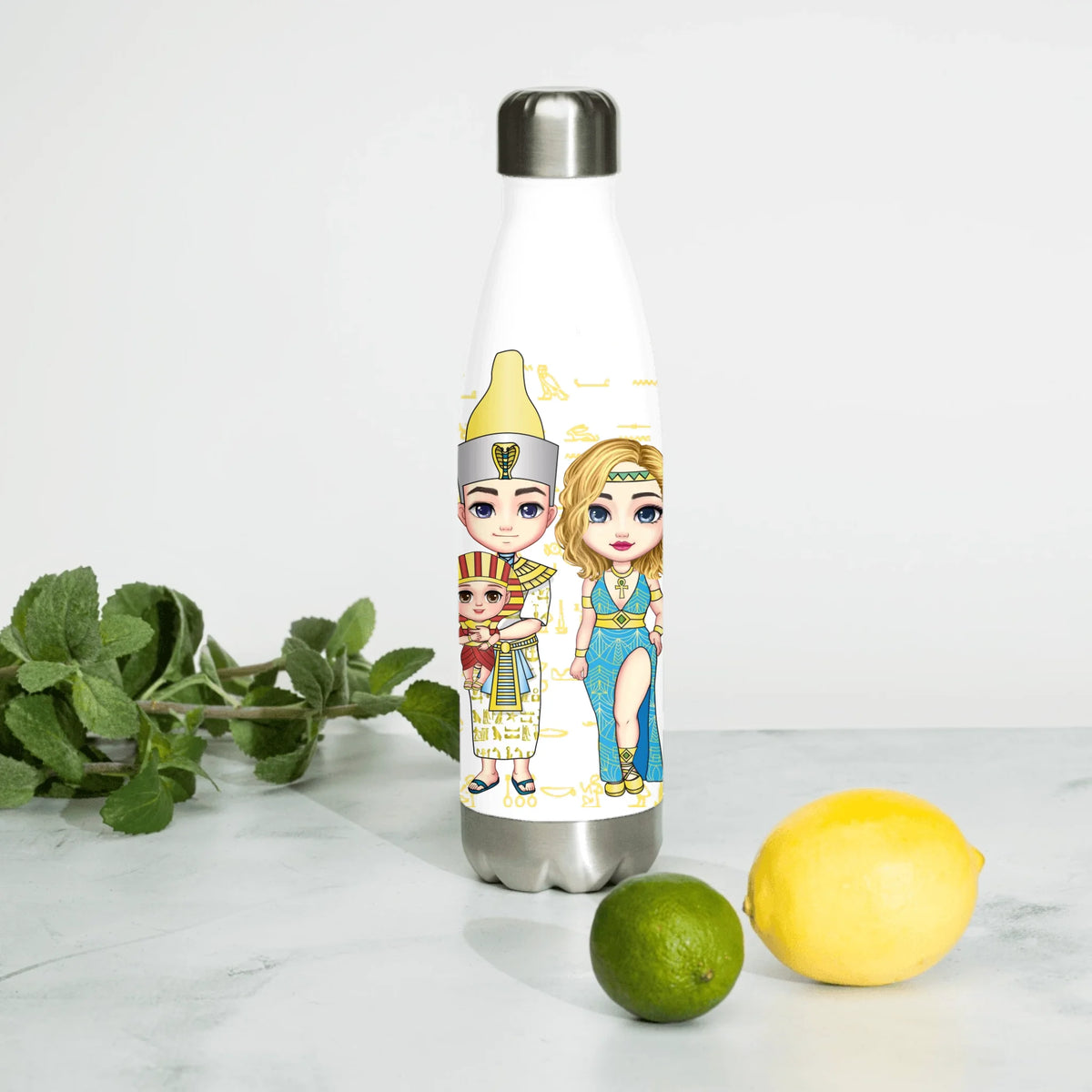 Personalized New Parent Water Bottle, Christmas Gift, Custom Your Name Baby Insulated Bottle