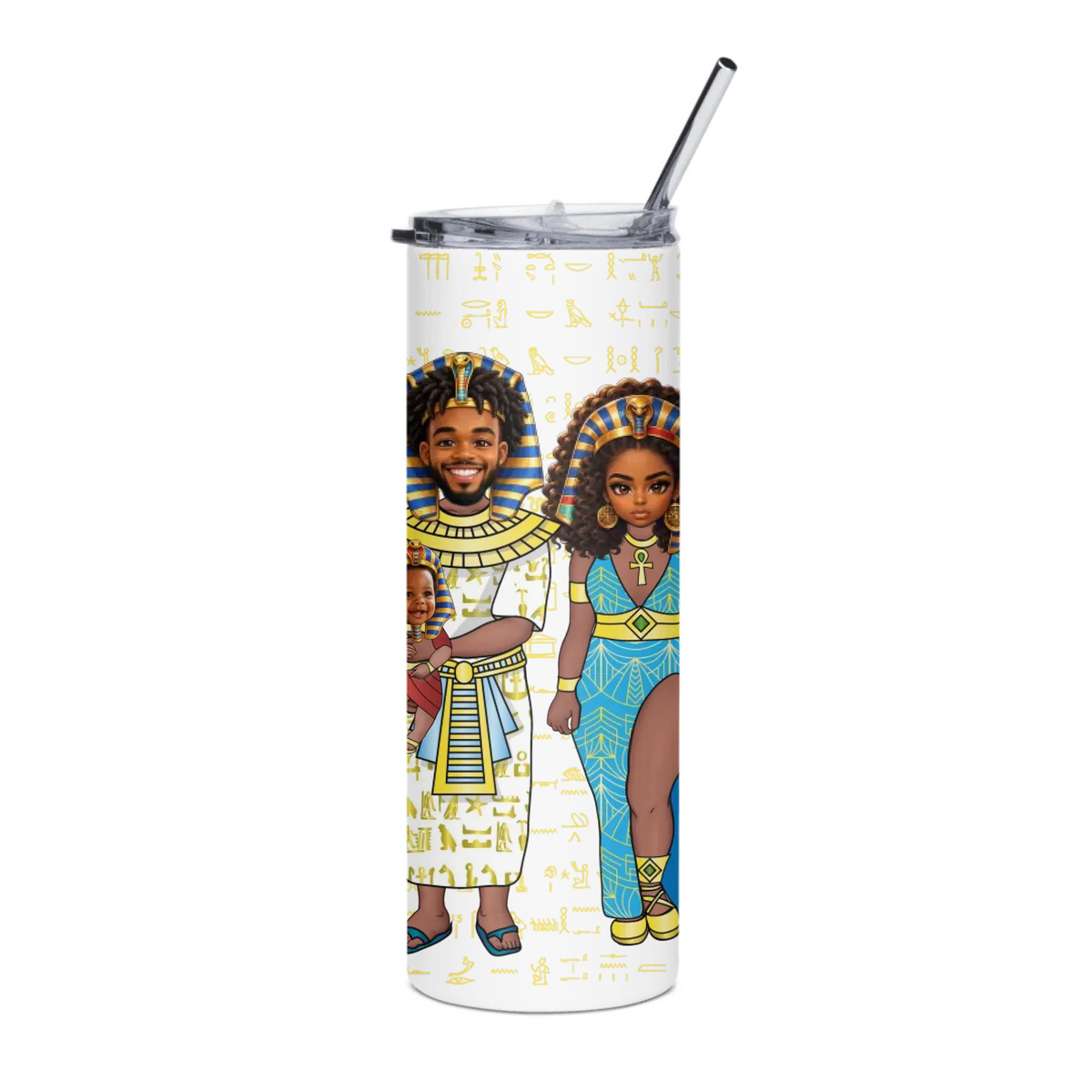 Personalized New Parent Stainless Steel Tumbler, Christmas Gift, Custom Your Name and Custom Face Baby Insulated Tumbler