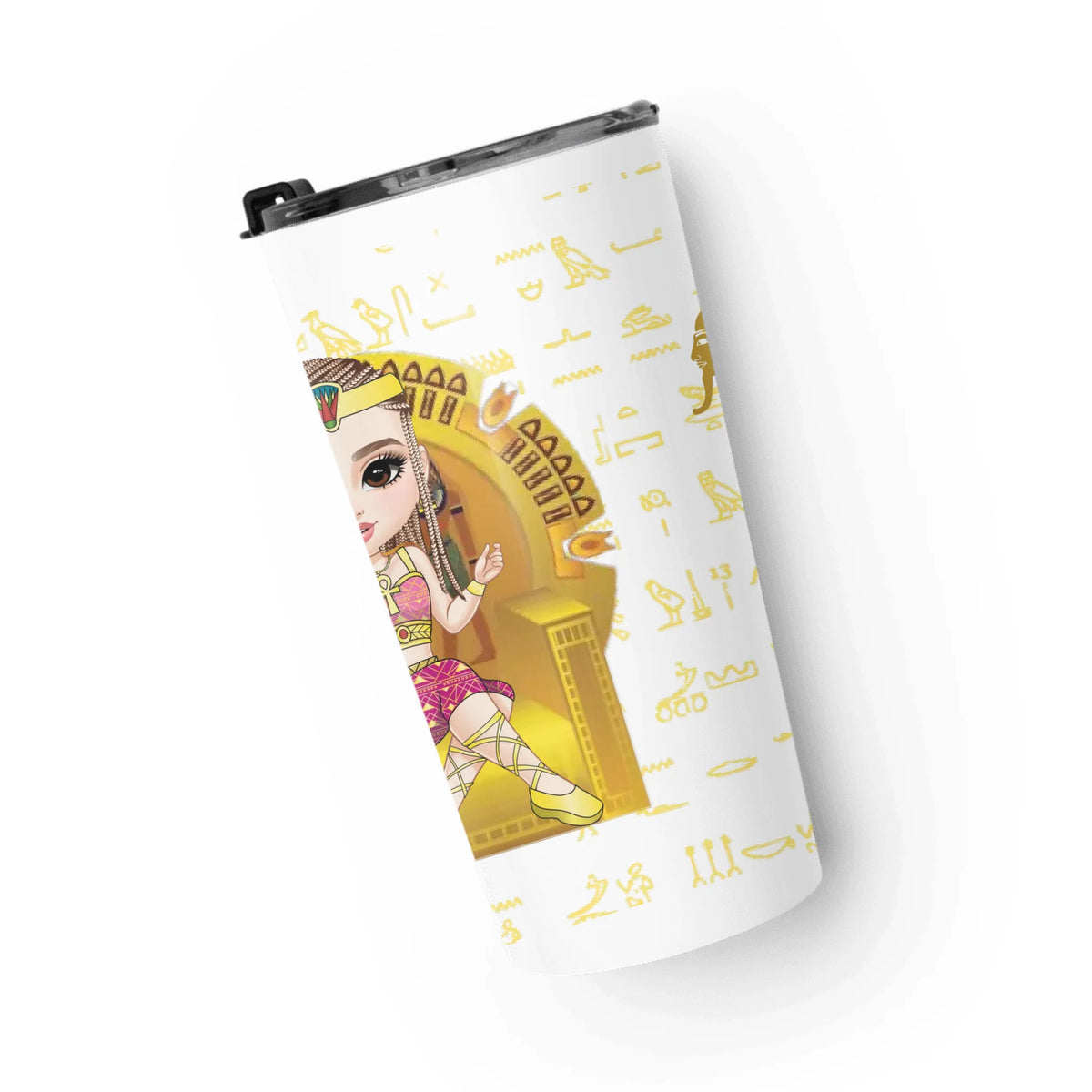 Personalized Stainless Steel Tumbler 20 oz mockup - custom name and photo print gift for couples and family