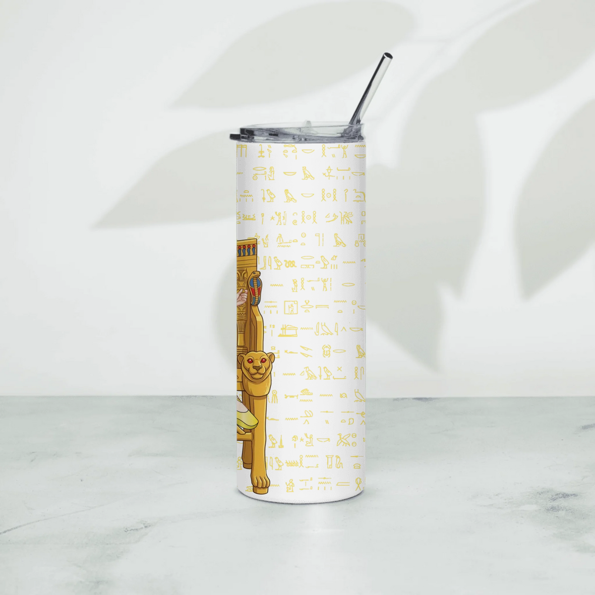 Stainless steel tumbler printed with a custom name and photo, personalised gift for couples and family