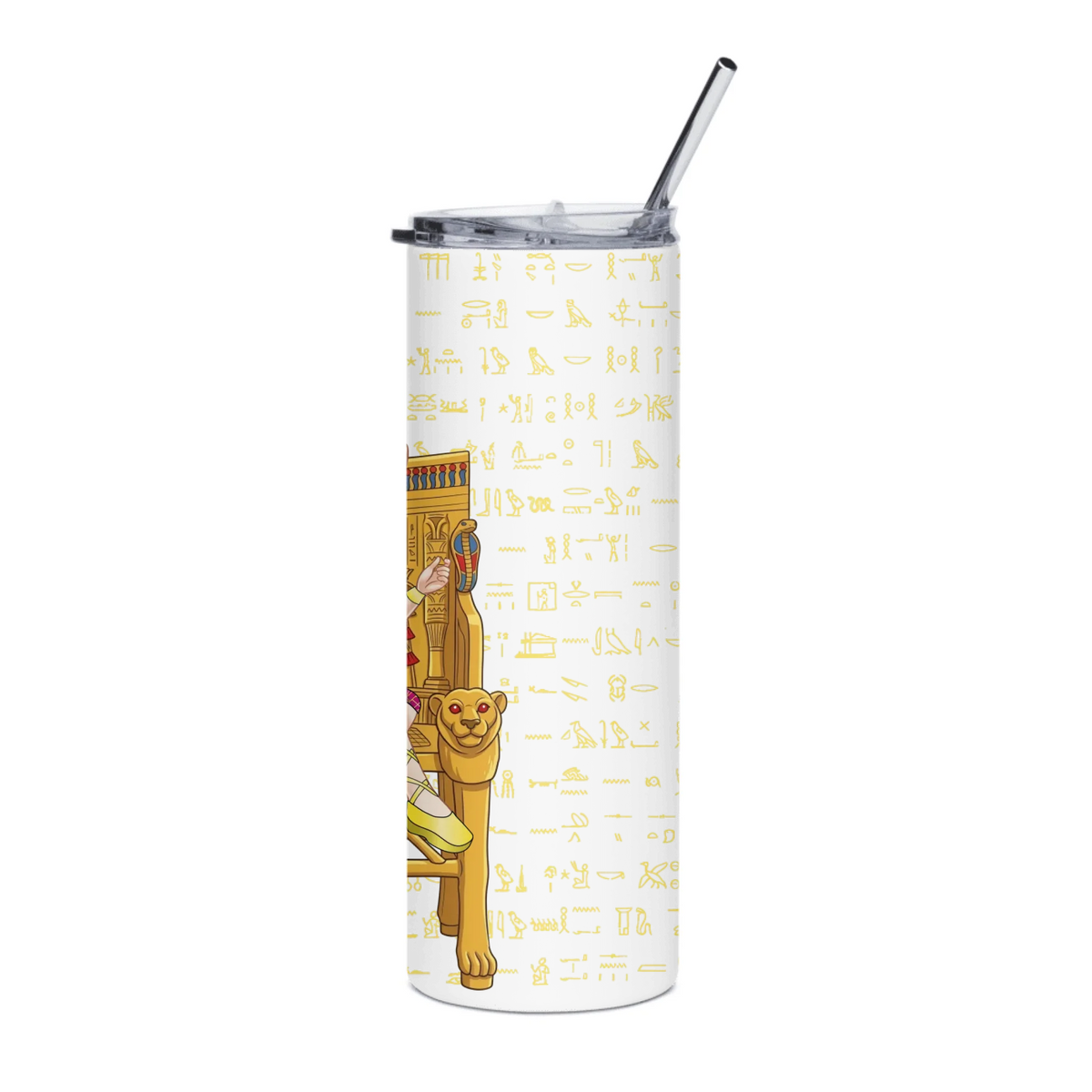 Stainless steel tumbler printed with a custom name and photo, personalised gift for couples and family